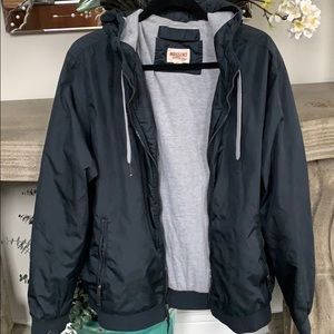 Midweight Hooded Windbreaker Jacket